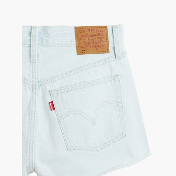 NWT 501 Levi’s High Rise Shorts - Picture 7 of 8